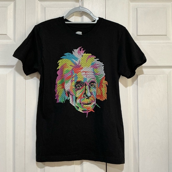 Bioworld Tops - 🤎 Bioworld Albert Einstein Black T-shirt - Small
